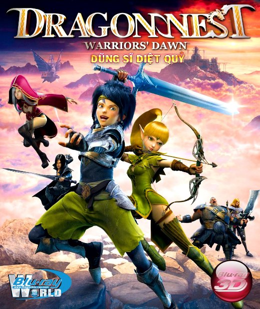 D261. Dragon Nest Warriors Dawn 2014 - HIỆP SĨ DIỆT QUỶ 3D25G (DTS-HD MA 5.1)